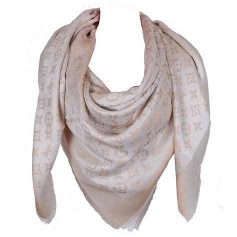 lv beige scarf